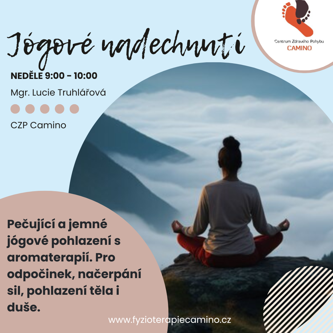 Jógové nadechnutí